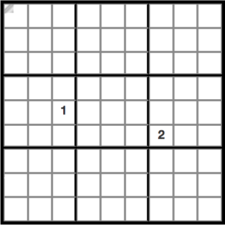 Solving the "Miracle Sudoku" in Prolog