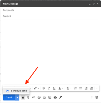 Gmail&rsquo;s &lsquo;Schedule Email&rsquo; feature