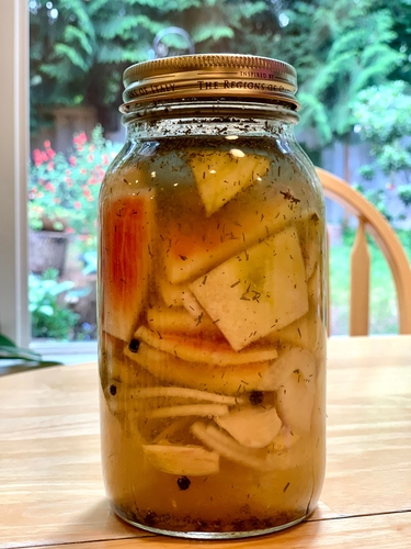 Watermellon Rind Pickles