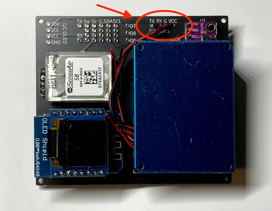 PM2.5 Ribbon Cable Soldering